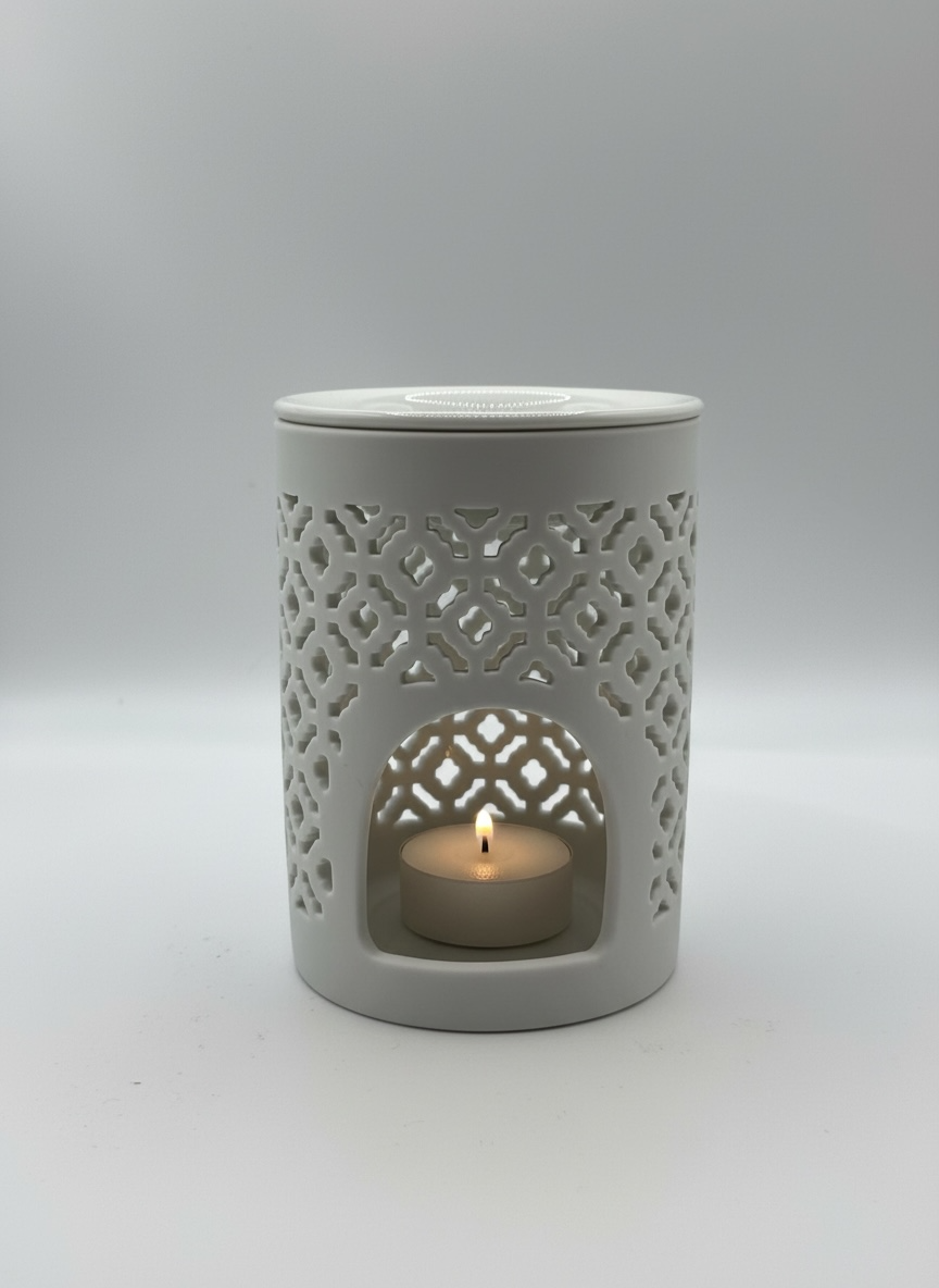 Ceramic Wax Burner - Alternate View